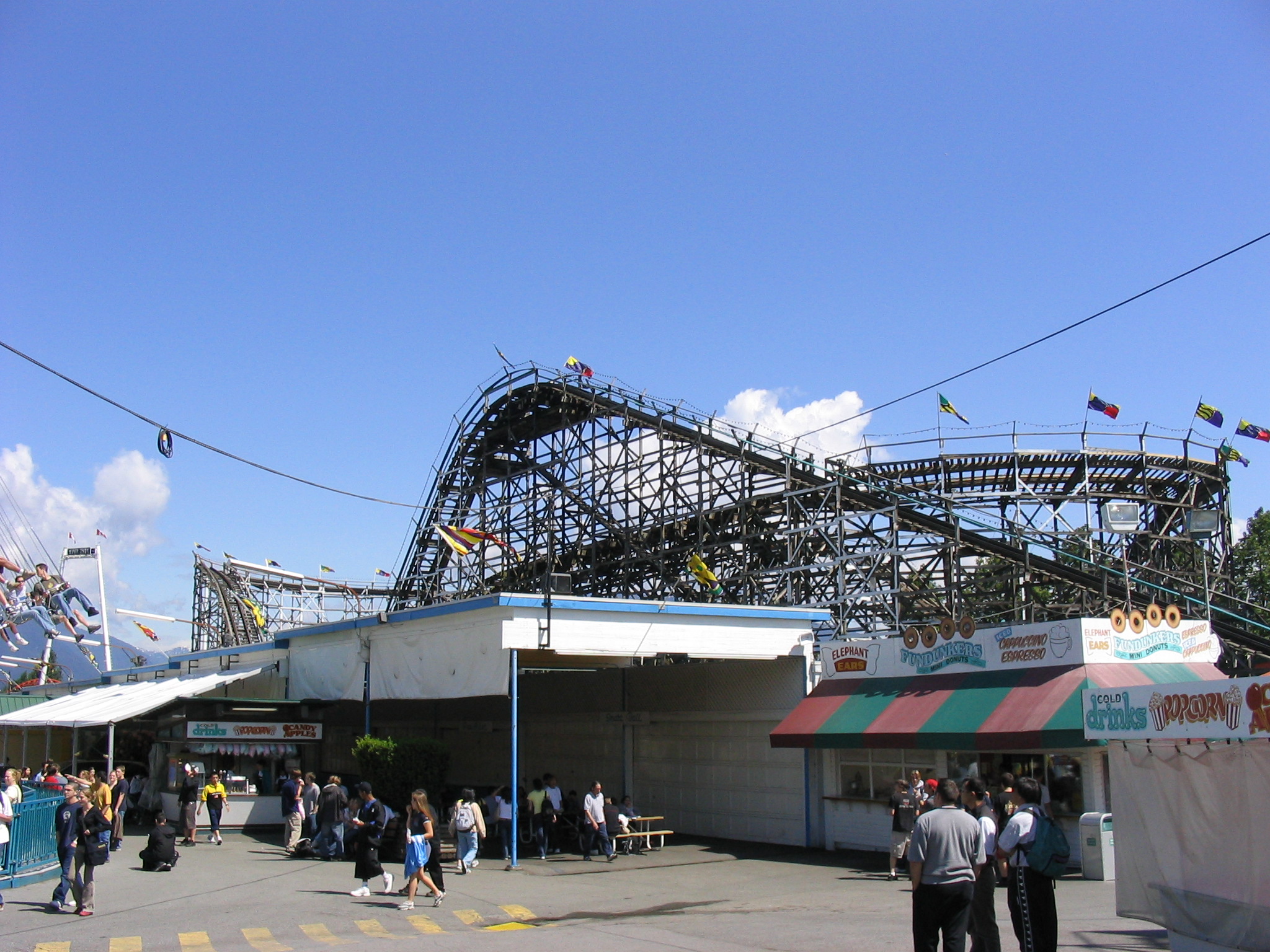 Picture of Wooden Roller Coaster